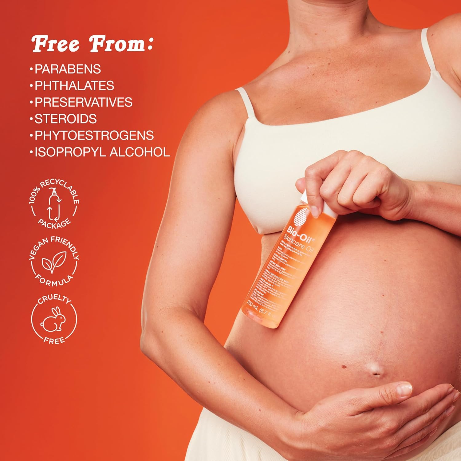 Bio-Oil Skincare Body Oil Serum For Scars And Stretch Marks, Face And Body Moisturizer With Vitamin E & A For Sensitive Dry Skin, Dermatologist Recommended, Non-Comedogenic, 4.2 Oz : Body Oils : Beauty & Personal Care