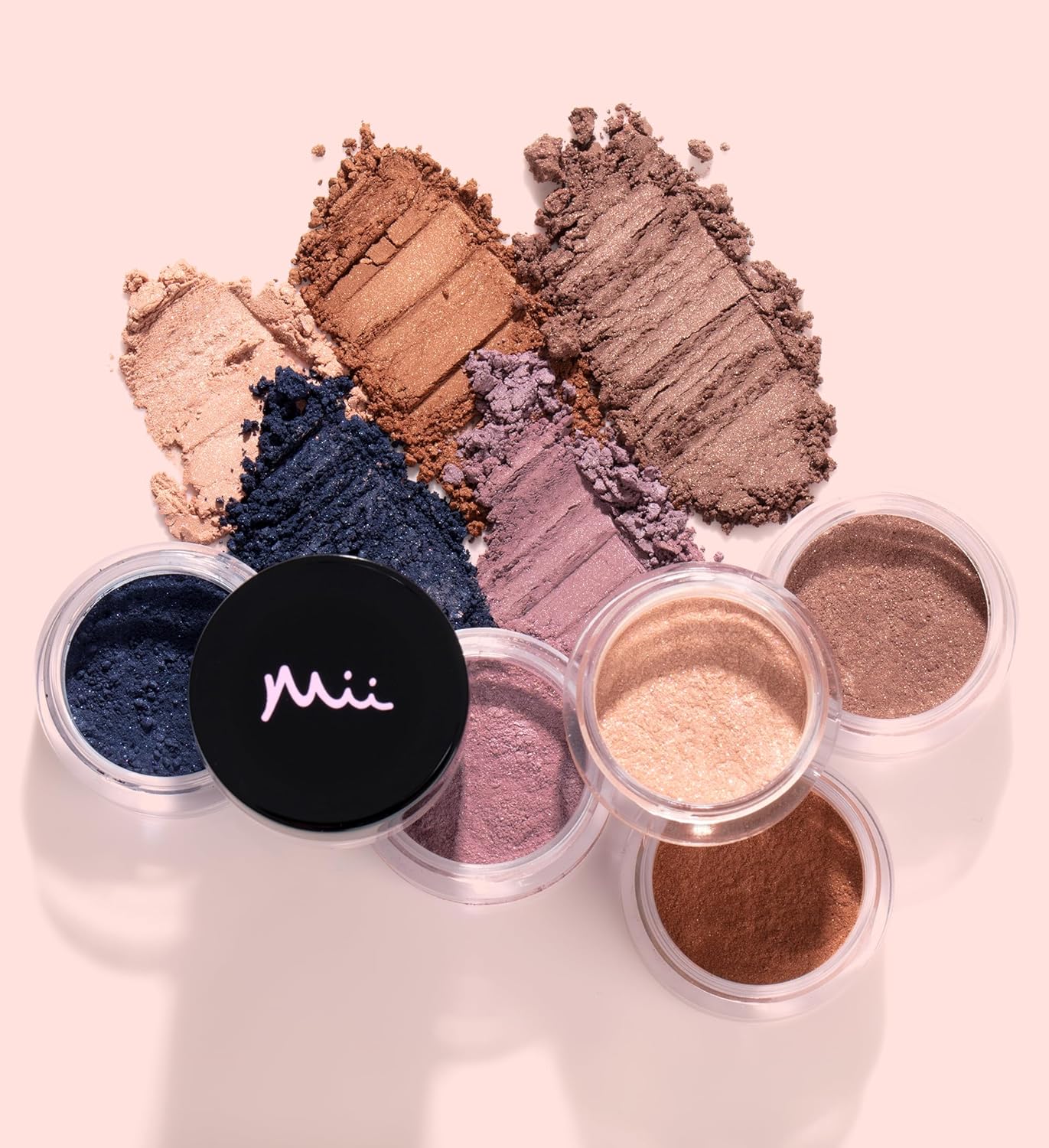 Mii Cosmetics | Exquisite Eye Colour | 100% Natural Mineral Formulation, Highly Pigmented Colour & Easily Buildable | Glimmer : Amazon.co.uk: Beauty
