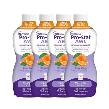Pro-Stat Advanced Wound Care (Awc), Concentrated Liquid Protein Medical Food - Wild Cherry Punch Flavor, 30 Fl Oz Bottle