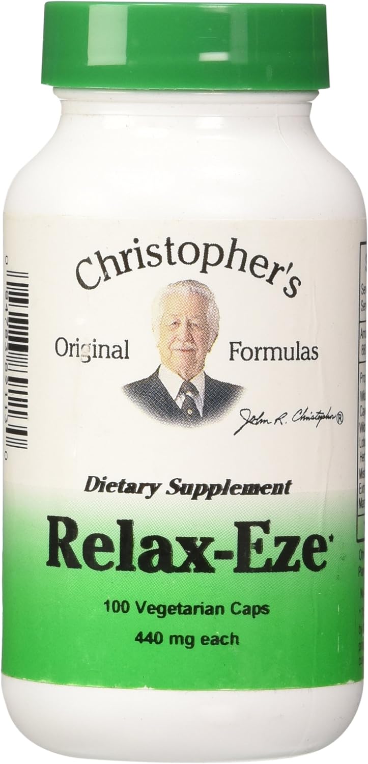 Dr Christopher'S Formula Original Relax-Eze, 100 Count