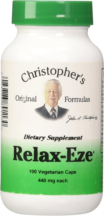 Dr Christopher'S Formula Original Relax-Eze, 100 Count