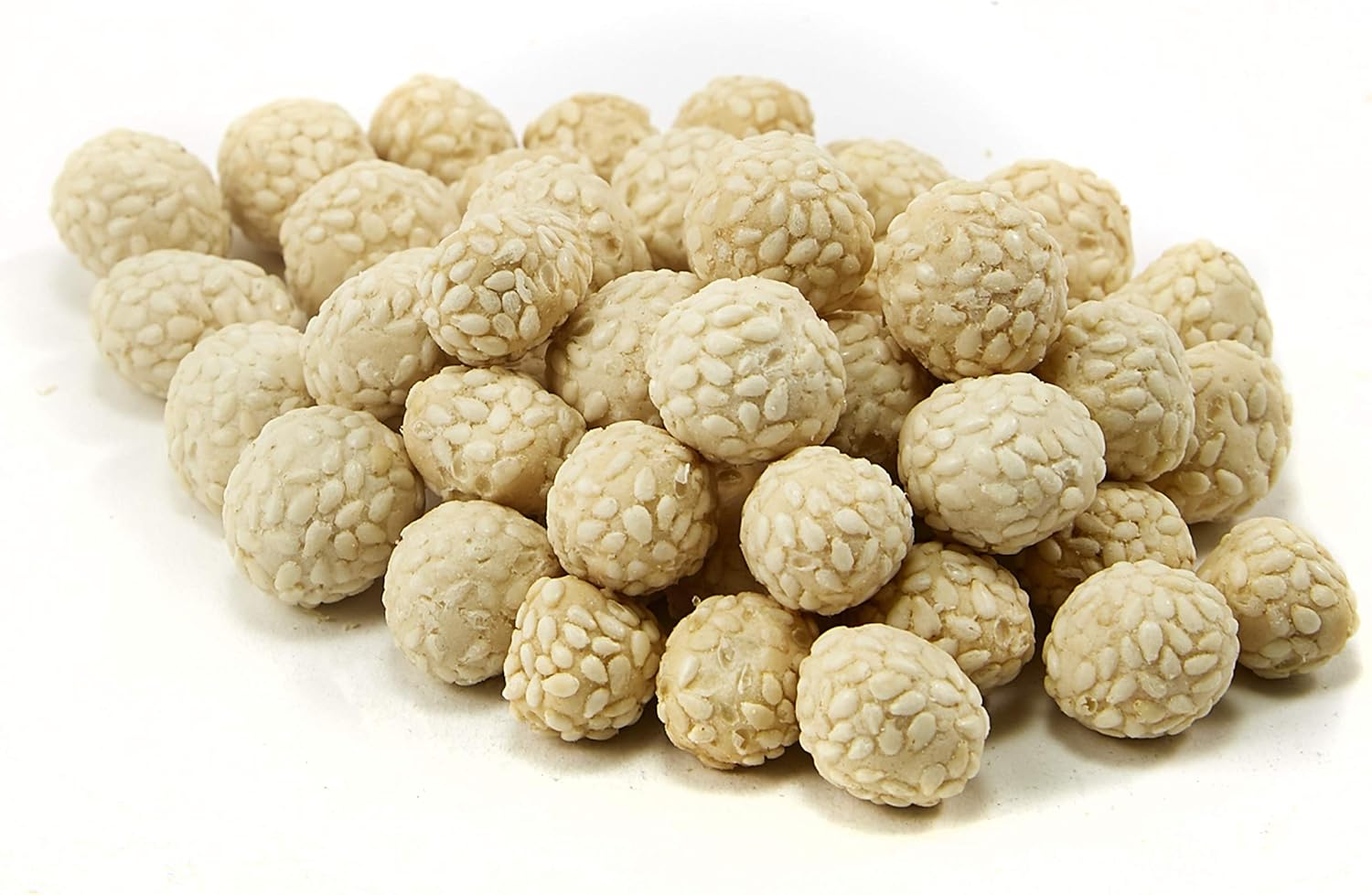 Kaytee Krunch-A-Rounds Sesame Covered Peanut Treat for Pet Rabbits, Guinea Pigs, Chinchillas, Hamsters, Gerbils, Mice and Rats, 3 oz : Pet Supplies
