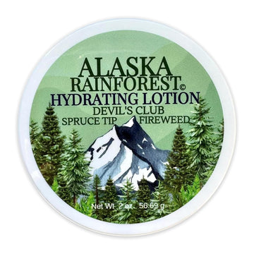 Alaska Rainforest Lotion - Luxurious Full Body Lotion - Natural Moisturizing Body Lotion With Alaskan Devil'S Club & Fireweed Oils - Comprehensive Skincare Solution For All Skin Types