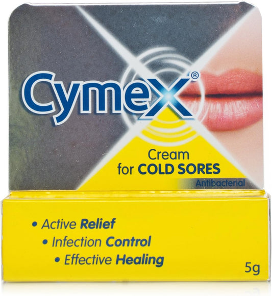 Cymex Cream For Cold Sores X 3