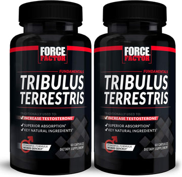 Force Factor Tribulus Terrestris 60ct (pack of 2)
