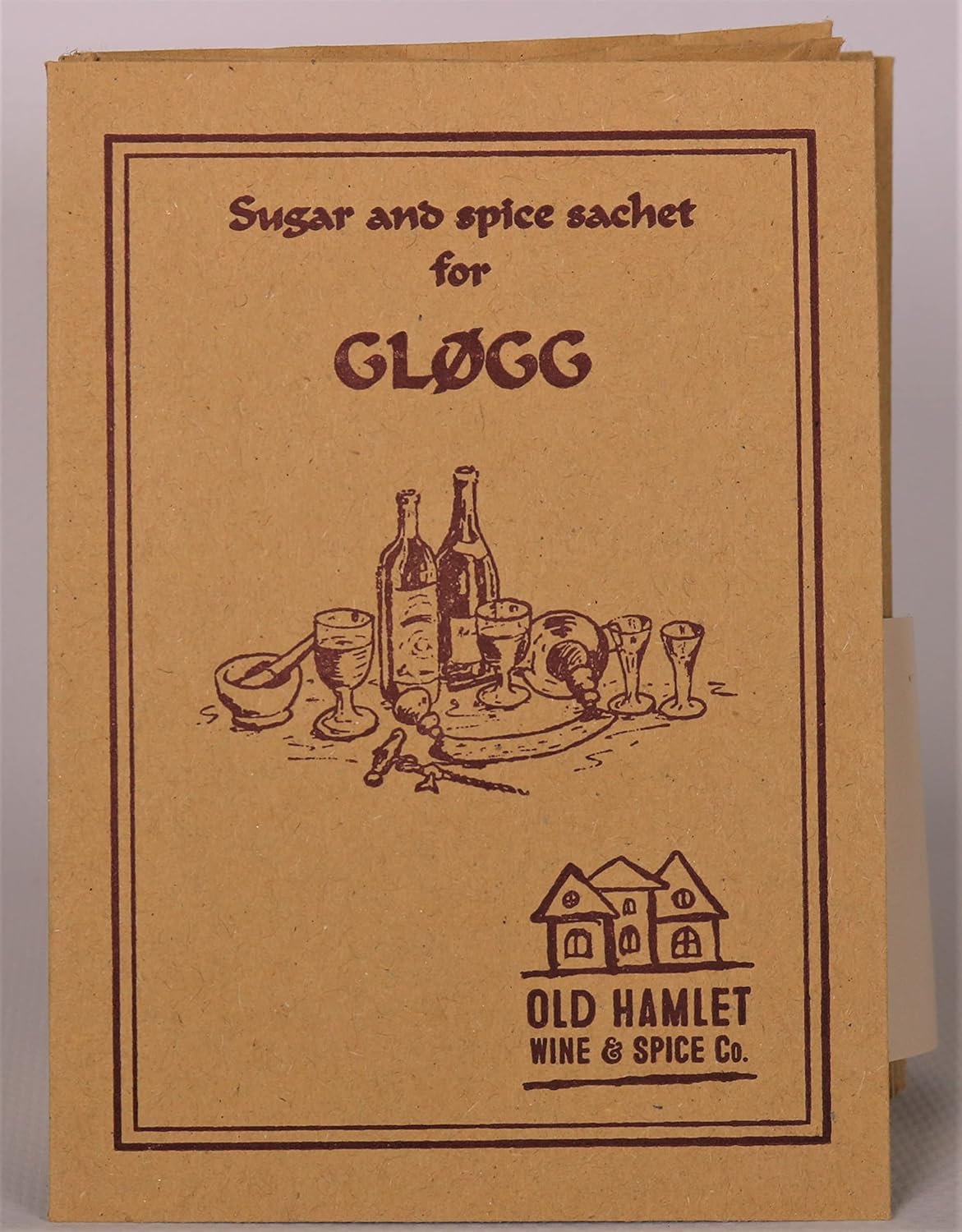 Glogg - Scandi Mulled Wine - Single Serve - Old Hamlet, Pack Of 10 (No Alcohol Included)