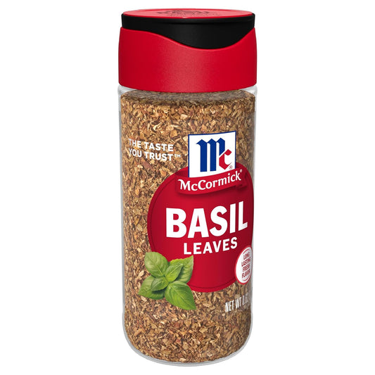 Mccormick Basil Leaves, 0.62 Oz (Pack Of 6)