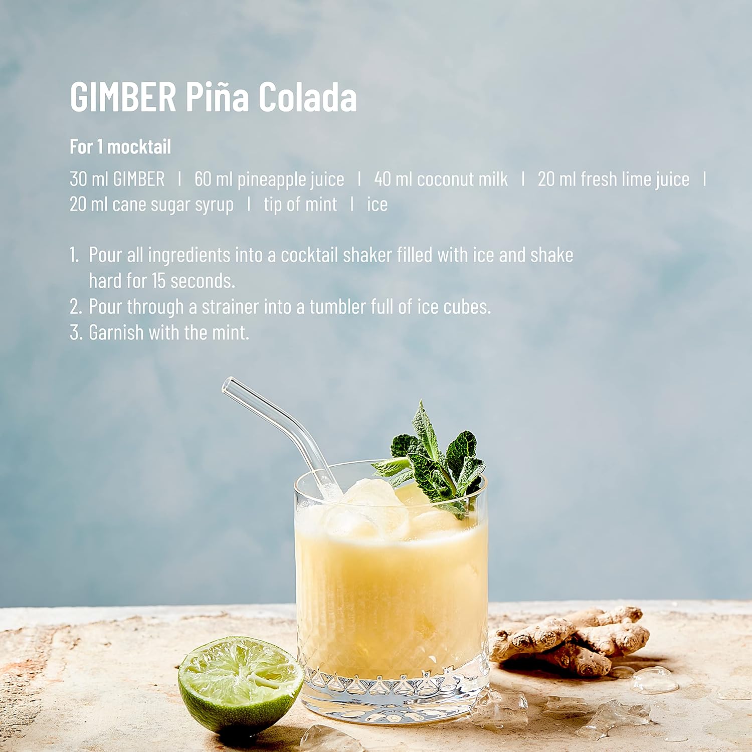 Gimber Organic Ginger Concentrate 200ml l New Recipe l Less Sugar l Alcohol-Free Organic Drink Made from Ginger, Yuzu Fruit and Lemon Thyme | Brut The New Organic Ginger Concentrate : Amazon.co.uk: Grocery