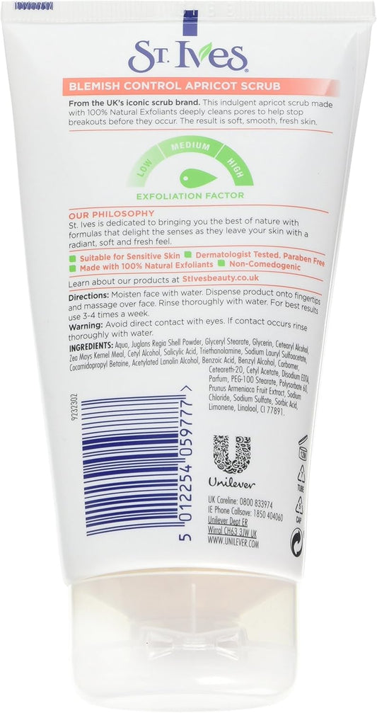 St. Ives Blemish Control Apricot Scrub, 150 Ml