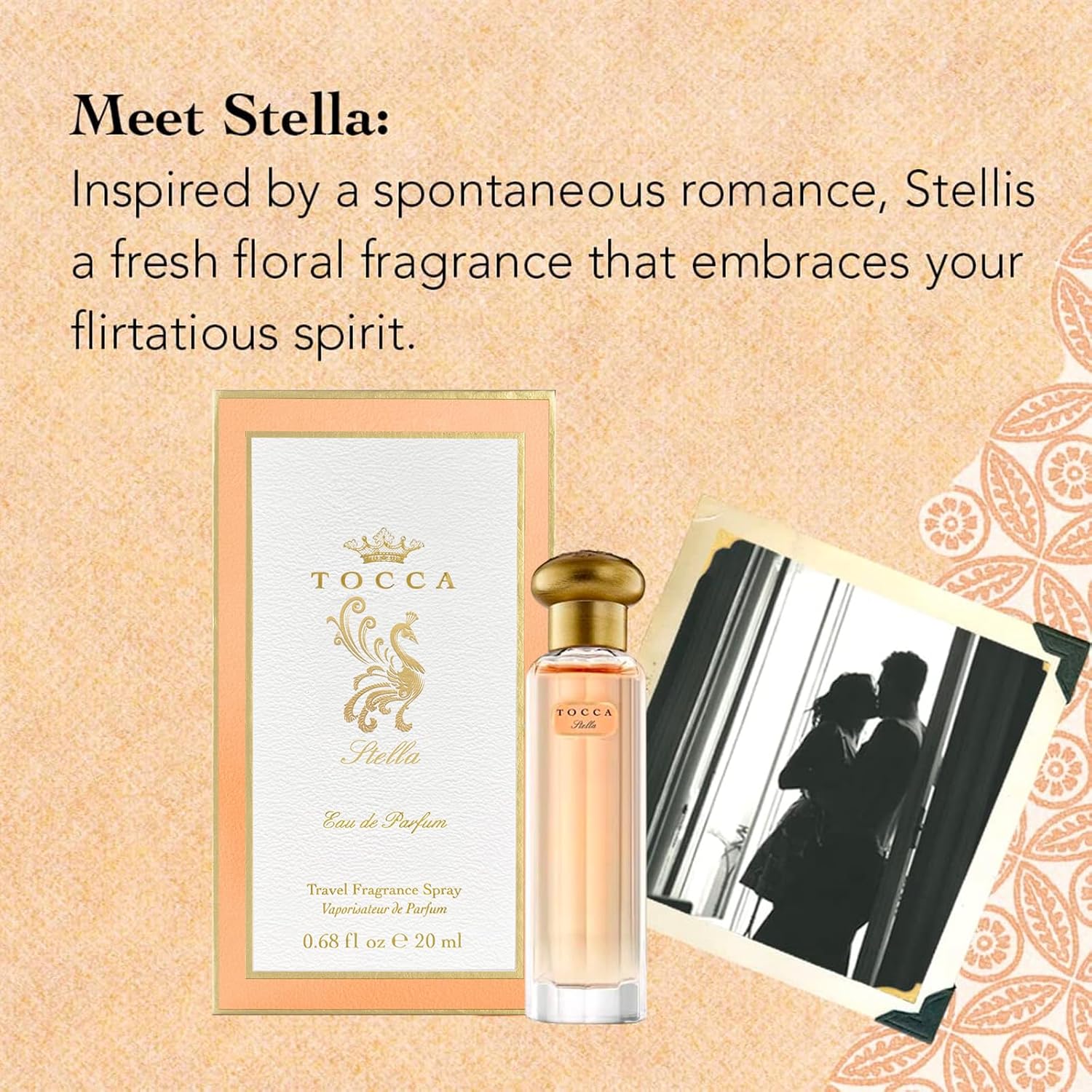 Tocca Women'S Perfume, Stella Fragrance, 0.68 Oz. (20 Ml) - Fresh Floral, Blood Orange, Freesia, Spicy Lily : Beauty & Personal Care