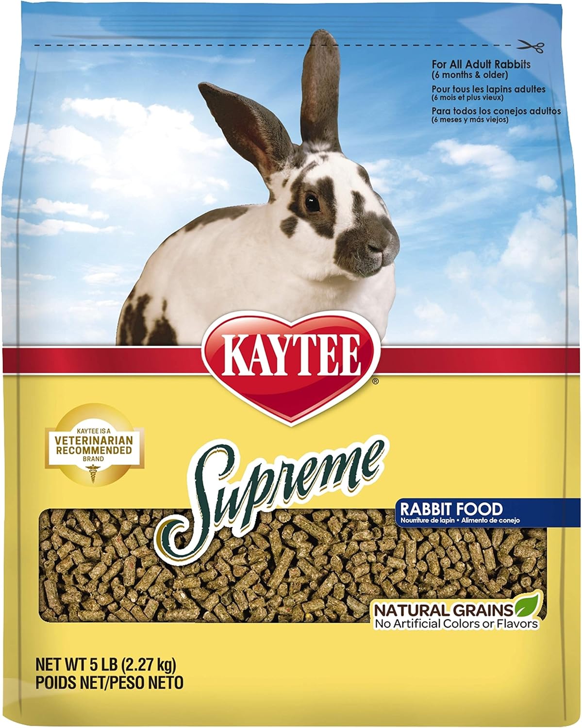 Kaytee Supreme Rabbit Food 5 Lb