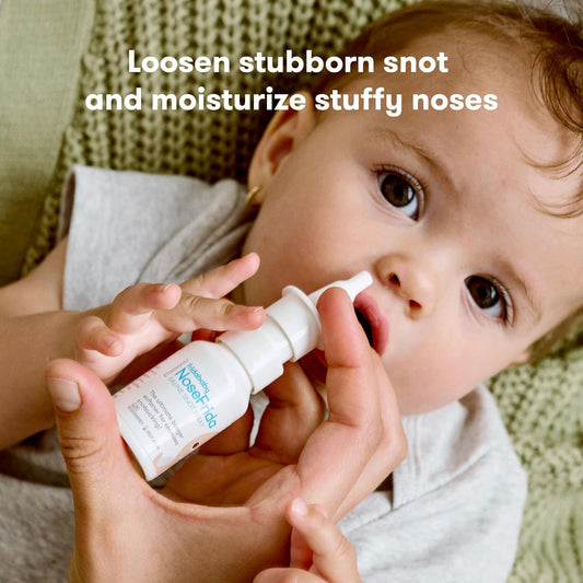 NoseFrida All-Natural Saline Nasal Snot Spray by Frida Baby, 0.68 Fl Oz (Pack of 1)