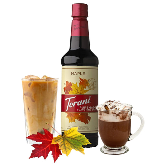 Torani Puremade Syrup, Maple, 25.4 Ounces (Pack Of 4)