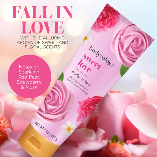 Bodycology Shea Butter Body Cream, Whipped Vanilla, 8 Oz