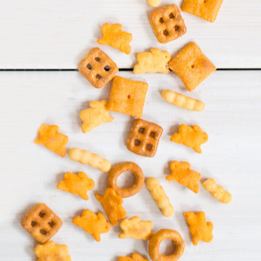 Annie'S Cheddar Snack Mix With Assorted Crackers And Pretzels, Made With Real Cheese, 9 Oz