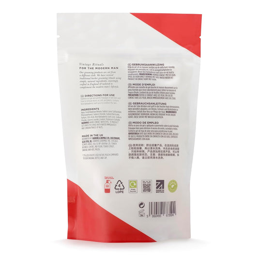 Hawkins & Brimble Bodywash Eco-Refill Pouch 10.1 Fl Oz (300Ml) - Body Wash For Men And Naturally Fragranced - Sustainable Eco Friendly Refill Pouches