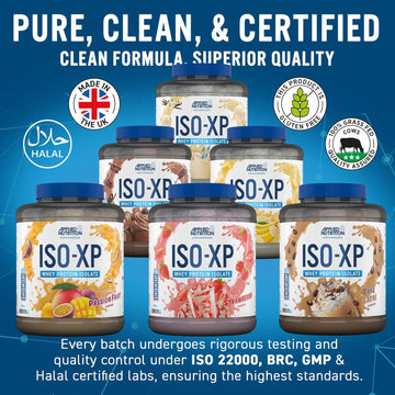 Applied Nutrition ISO XP Whey Isolate - Whey Protein Isolate Powder, ISO-XP Funky Yummy Flavours (1kg - 40 Servings) (Choco Coco) : Amazon.co.uk: Health & Personal Care