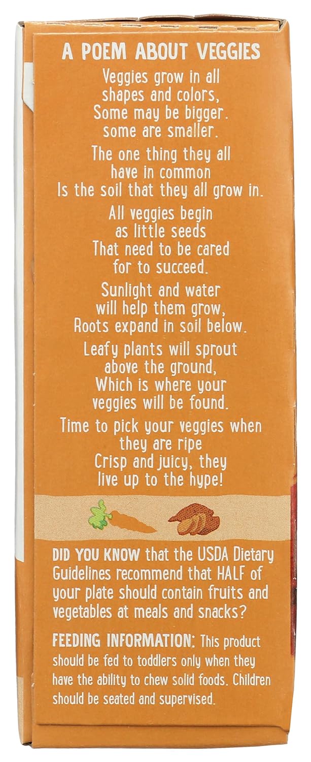 EARTHS BEST Organic Swt Pto Crrt Snny Day Bars, 0.67 Ounce (Pack of 7) : Baby
