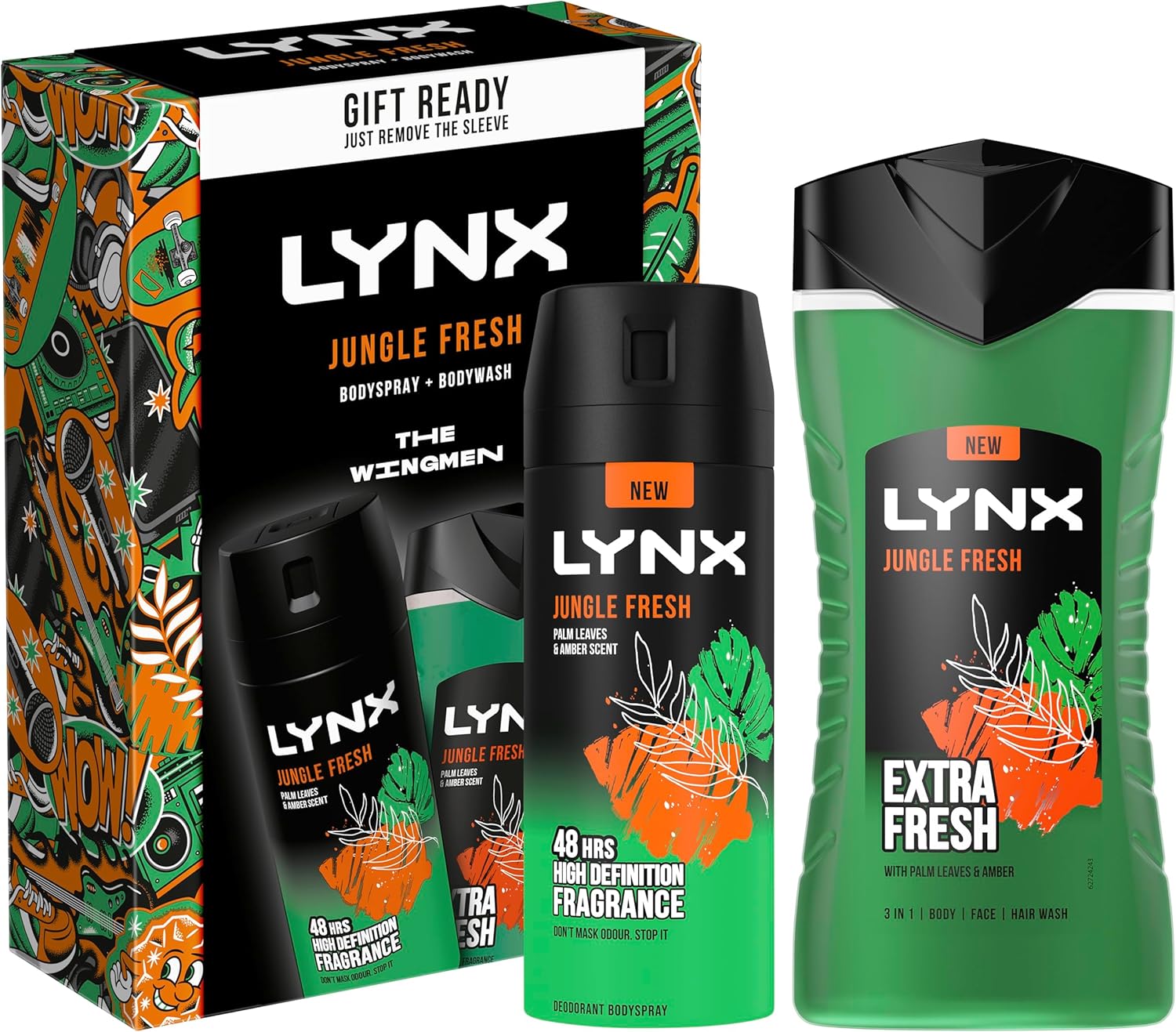 Lynx Jungle Fresh Duo Gift Set