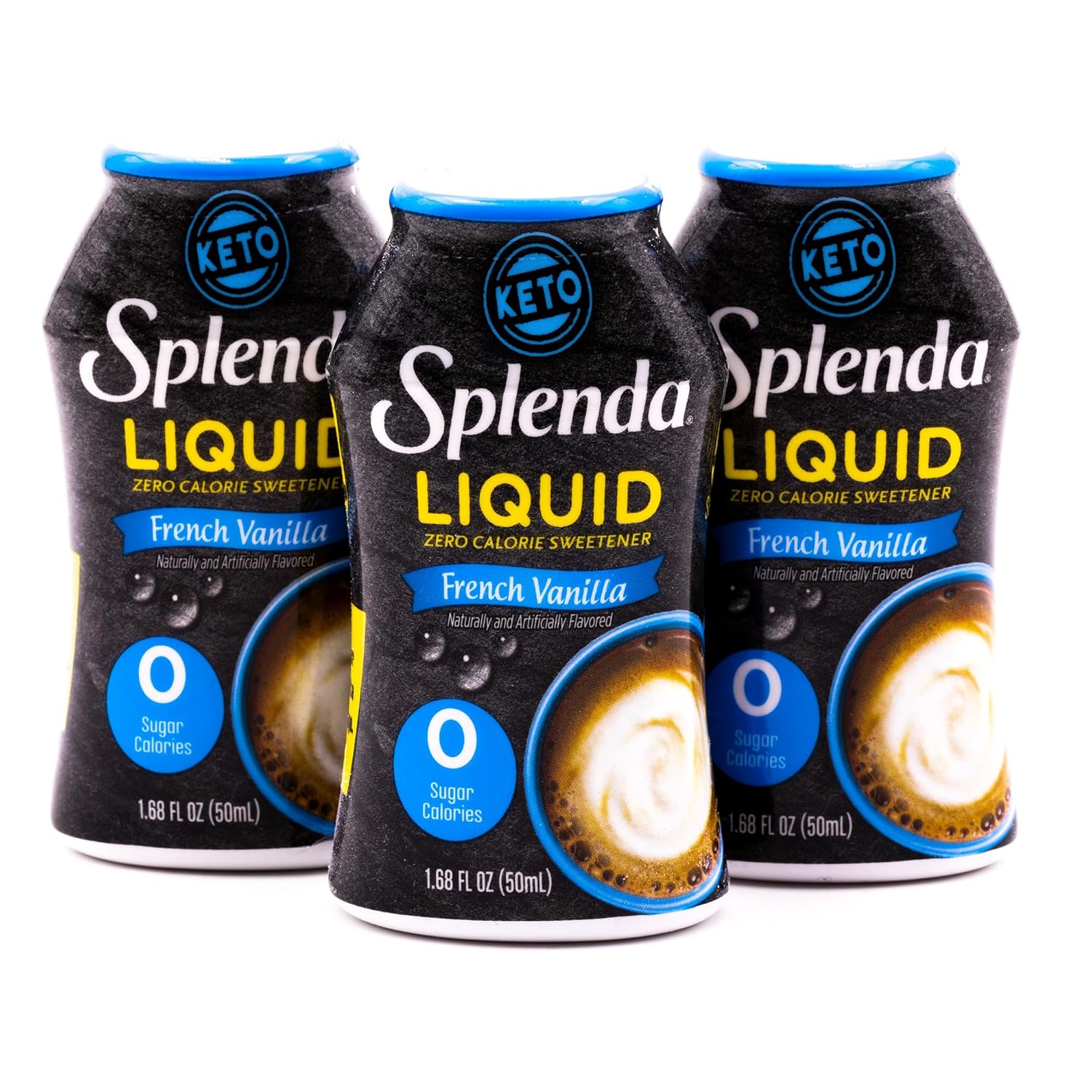 Splenda Liquid Zero Calorie French Vanilla Sweetener Drops, 1.68 Ounce Bottle (Pack Of 3)