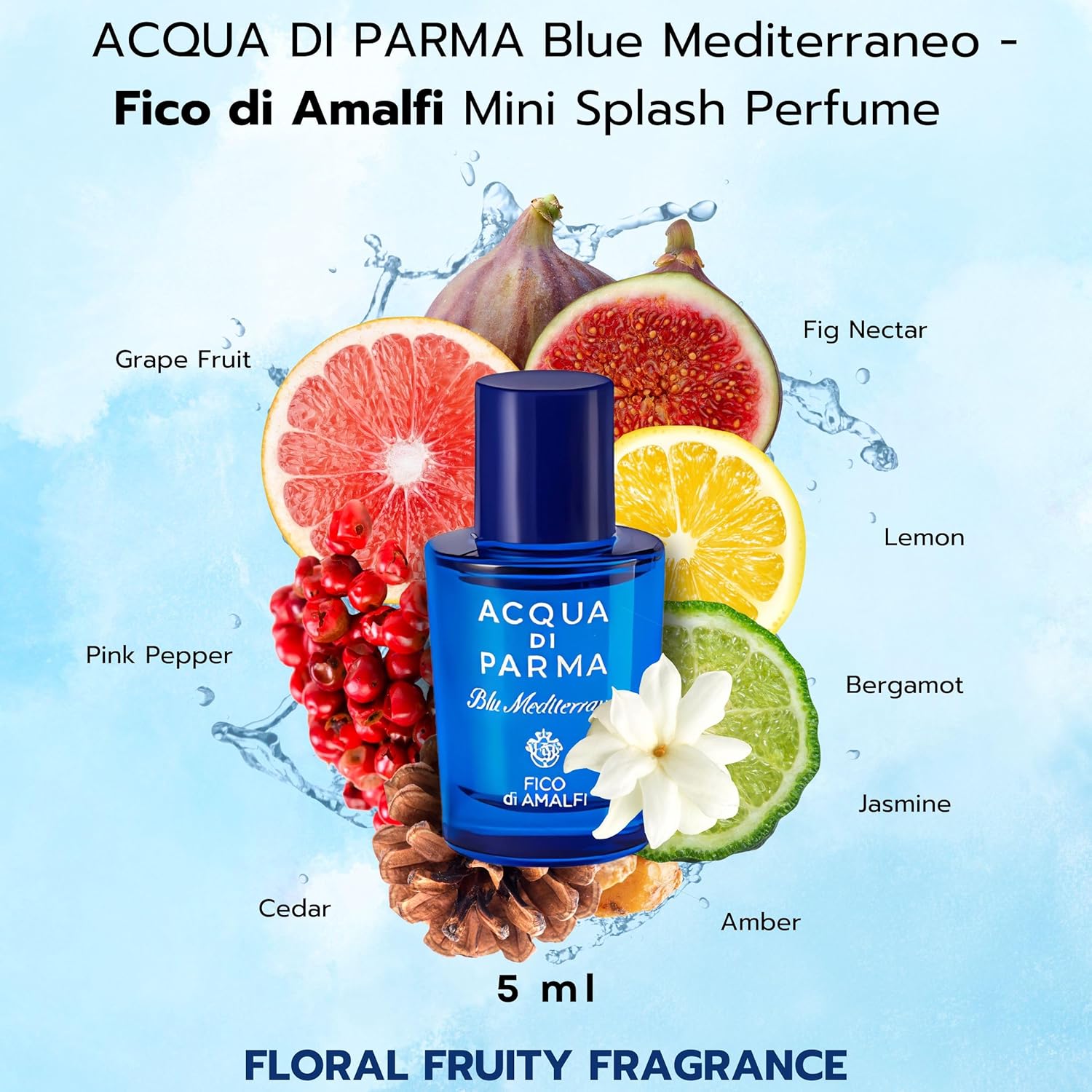 Acqua Di Parma - Blu Mediterraneo 5-Piece Miniature Coffret Set