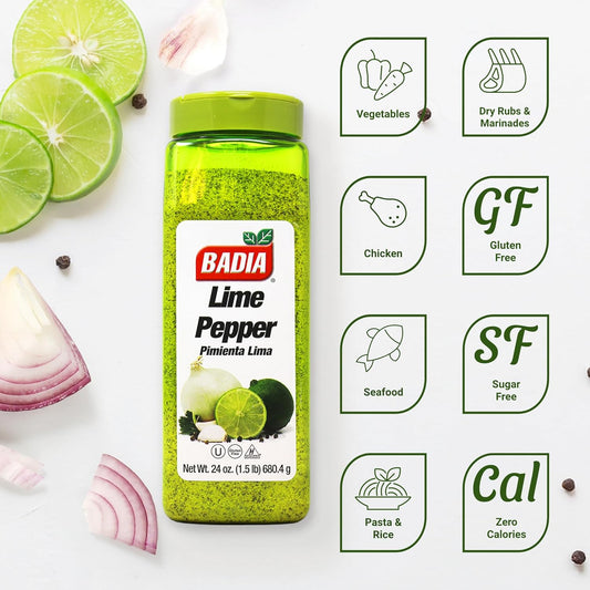 Lime Pepper Pimienta Lima 24Oz (1.5 Lb)680.4G