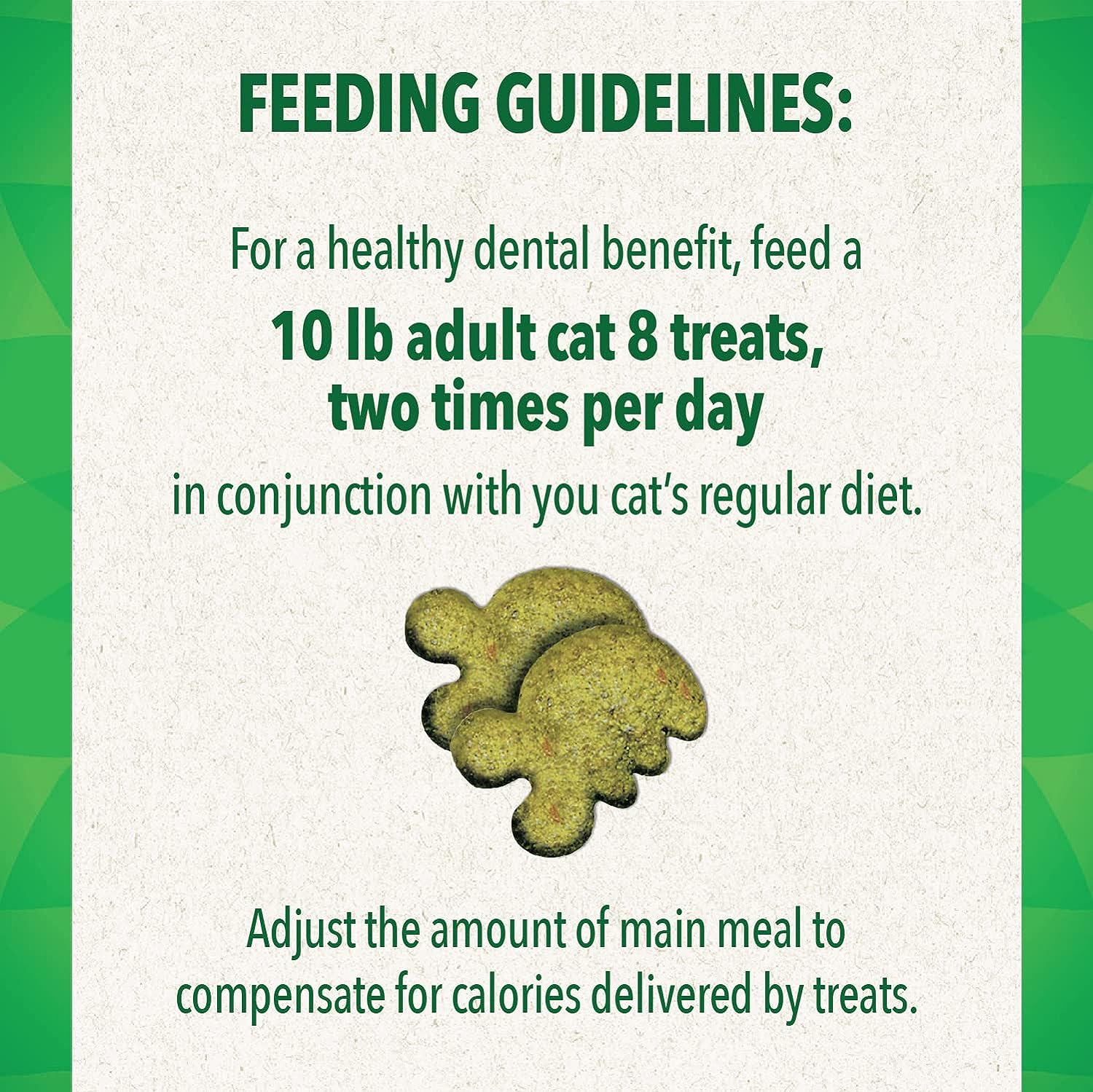 Greenies Feline Adult Natural Dental Care Cat Treats Tempting Tuna Flavor, 21 oz. Tub : Pet Supplies