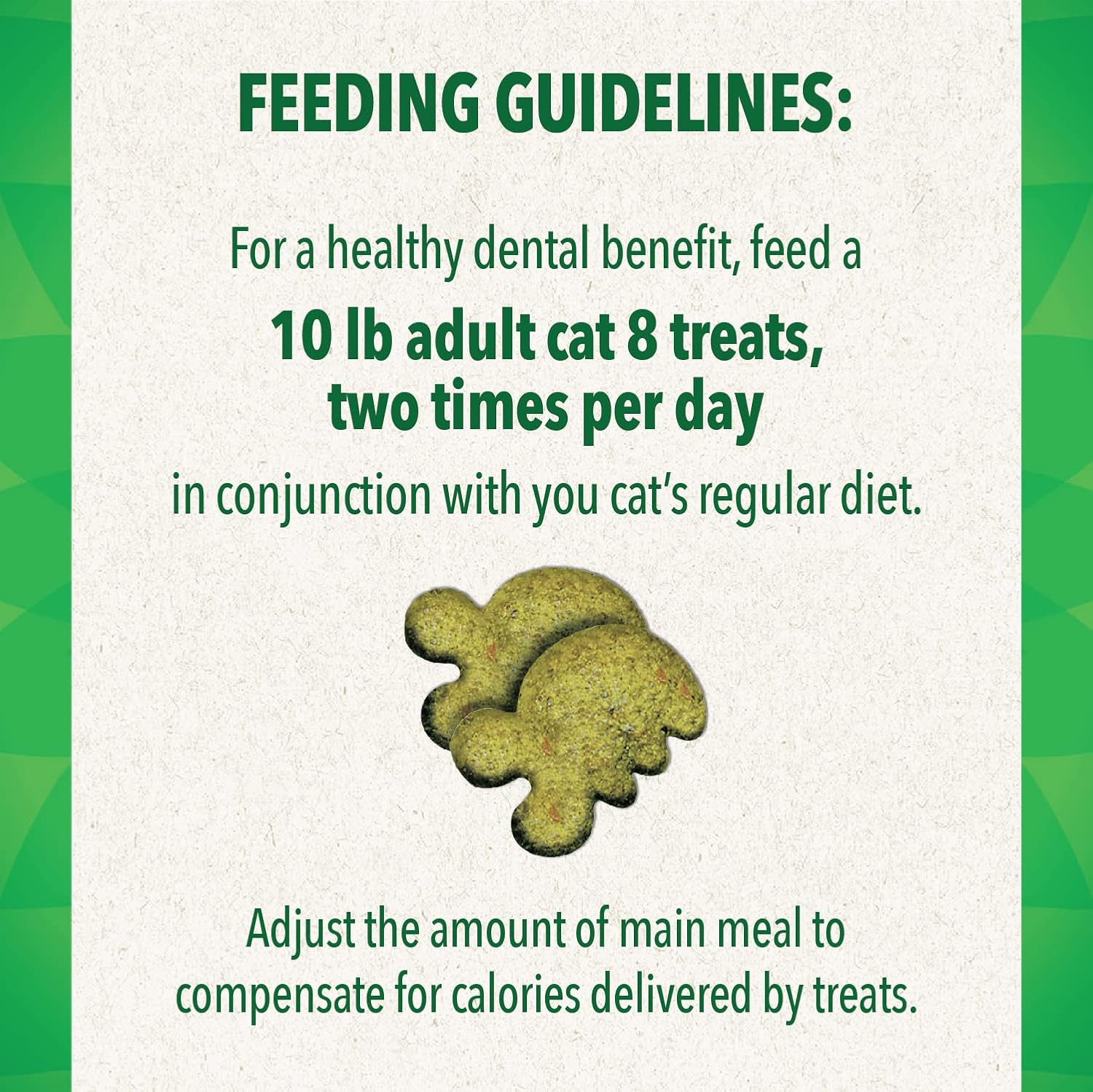 Greenies Feline Adult Natural Dental Care Cat Treats, Tempting Tuna Flavor, 4.6 oz. Pouch : Pet Supplies