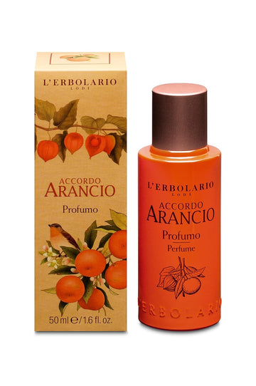 L'Erbolario Accordo Arancio - A Warmth And Vital Energy For Positive Well-Being - Awakens And Soothes Your Senses - An Original And Refined Unisex Scent - Citrus And Creamy - 1.6 Oz Edp Spray