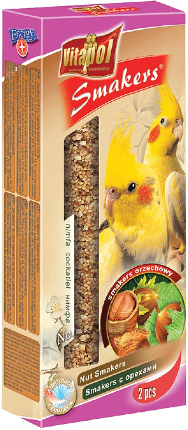 Vitapol Smakers Sticks Twinpack - Cockatiel Nut :Pet Supplies