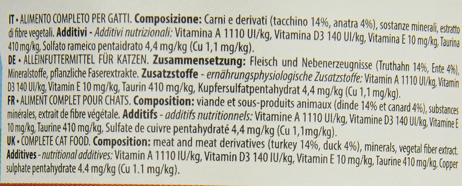 Almo+D27:G27 Nature Daily Chunks with Turkey and Duck -Grain Free-(Pack of 24 x 85g Tins) :Pet Supplies