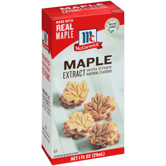 McCormick Maple Extract With Other Natural Flavors, 1 fl oz (Pack of 6)