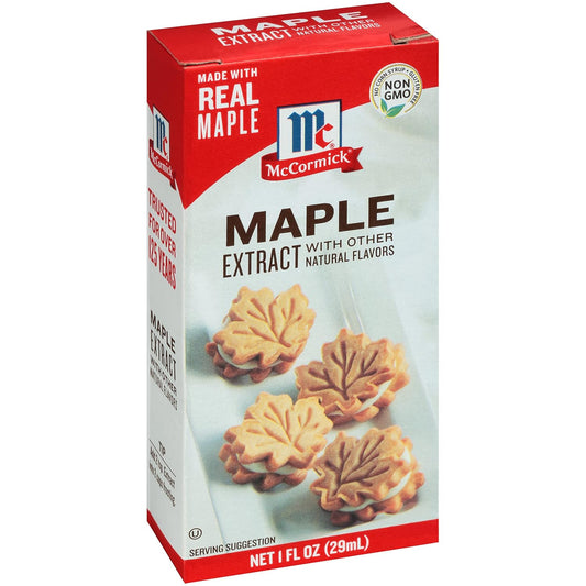 Mccormick Maple Extract With Other Natural Flavors, 1 Fl Oz (Pack Of 6)