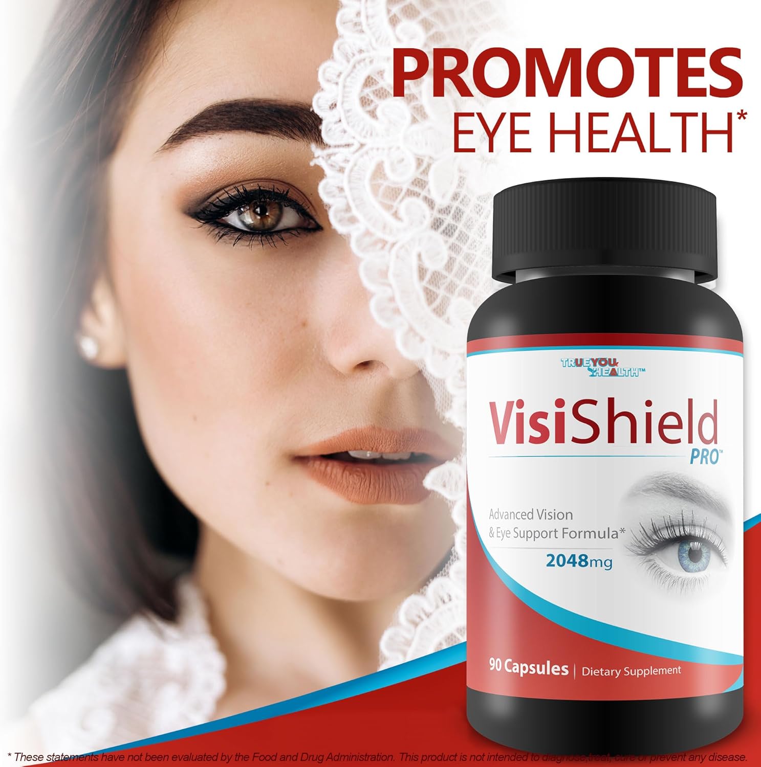 Visishield Pro - Vision Supplement - Advanced Vision & Eye Support Formula - Promote Macula, Retina, & Ocular Health - Support Clear Vision - Antioxidant Eye Cell Support - Help Reduce Blurred Vision : Health & Household