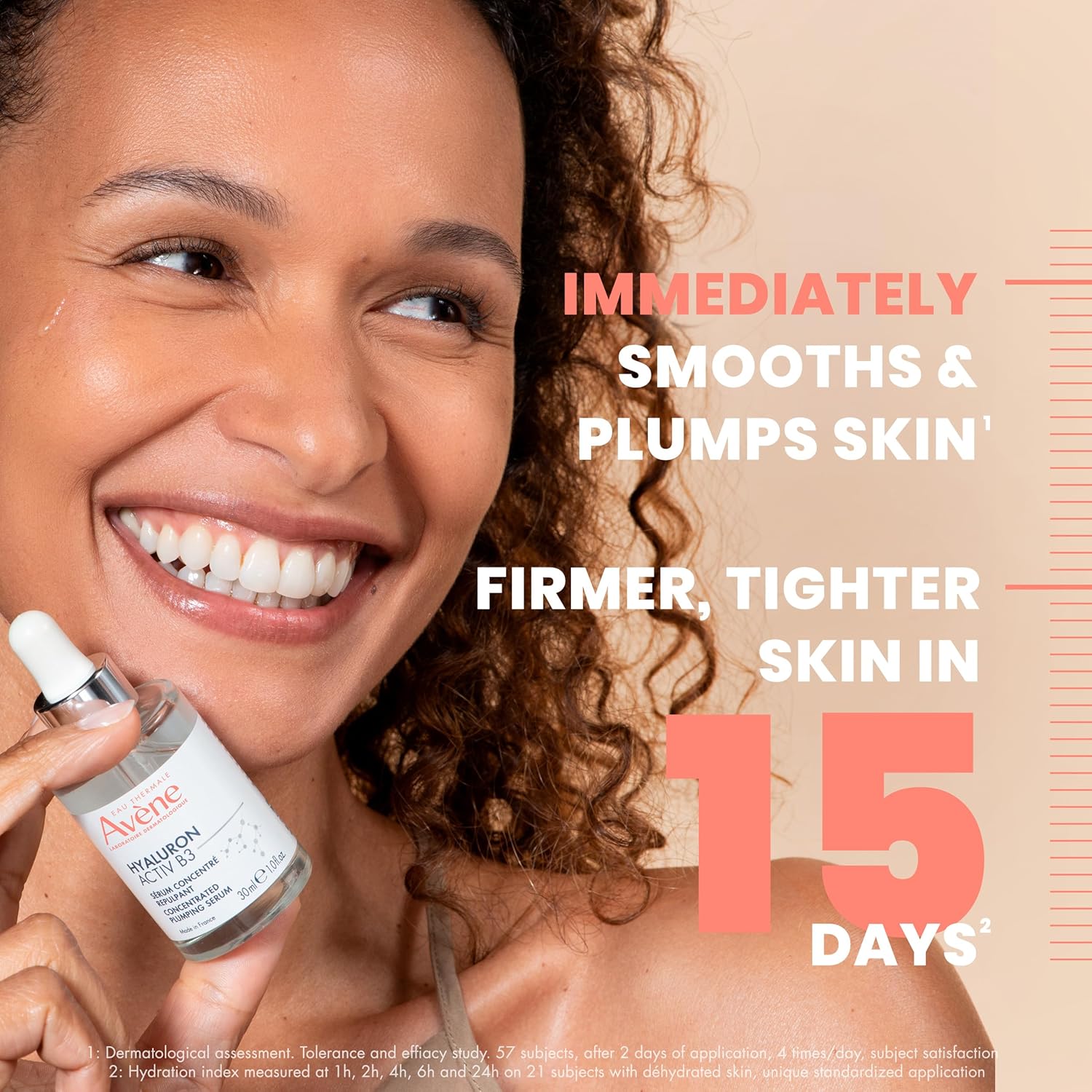 Avène Hyaluron Activ B3 Concentrated Plumping Serum, Light-Weight Hydrating Serum, Powered By Niacinamide + Pure Hyaluronic Acid, Firms & Plumps The Skin For A Healthy Complexion 1 Oz : Beauty & Personal Care