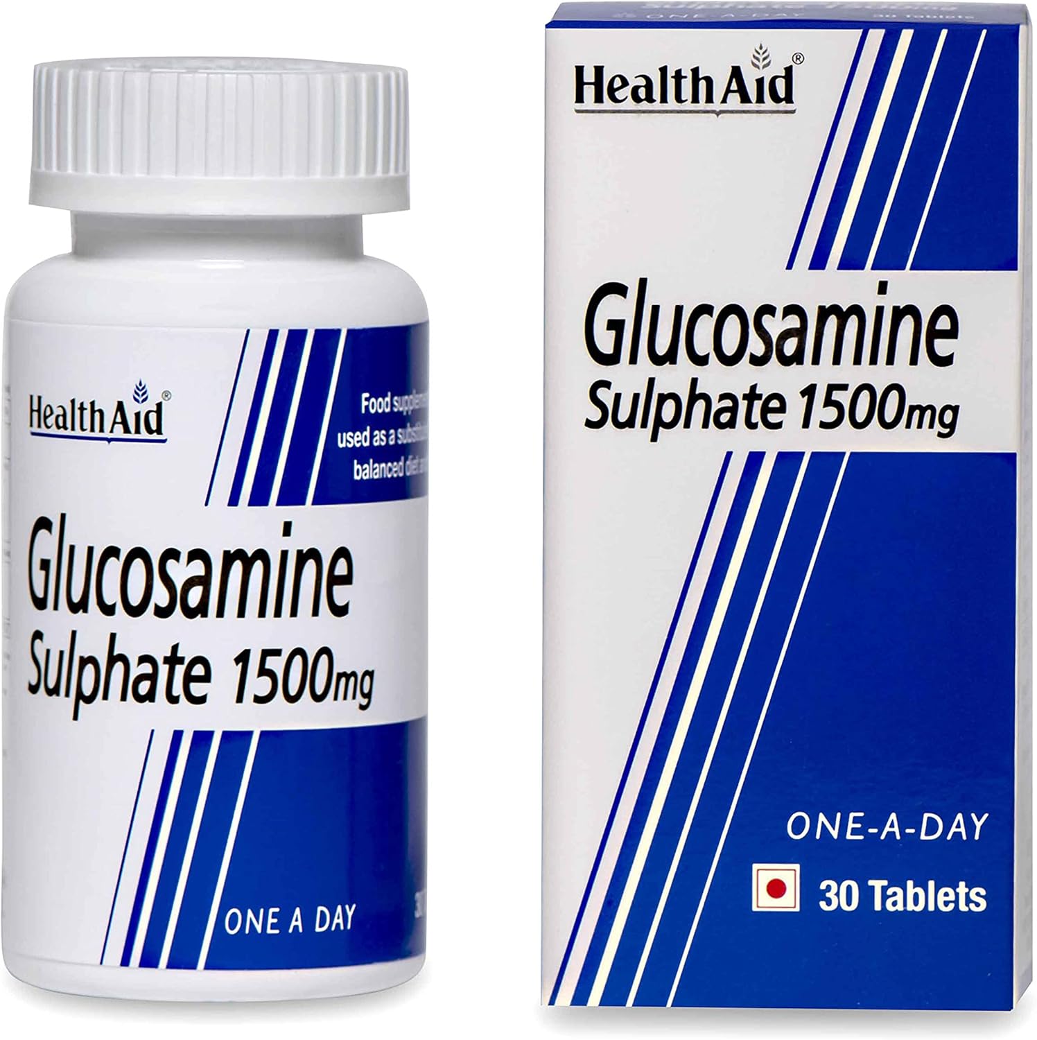 HealthAid Glucosamine Sulphate 2KCl 1500mg - 30 Tablets : Amazon.co.uk: Health & Personal Care