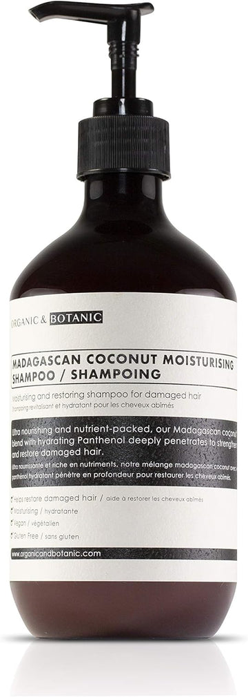 Organic & Botanic Madagascan Coconut Moisturising Shampoo 500Ml