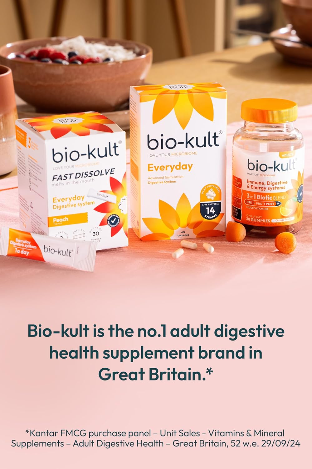 Bio-Kult Boosted Extra Strength Gut Health| 14 Strains | Probiotics for Women & Men | Immune & Digestive Support | Shelf-Stable, Non-GMO, Gluten-Free | 60 Capsules : Amazon.co.uk: Health & Personal Care