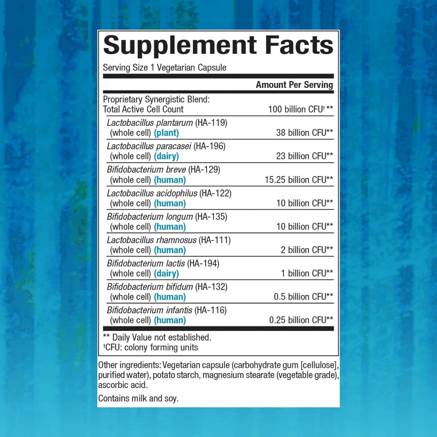 Natural Factors, Ultimate Probiotic Critical Care 100 Billion, 1-Per-Day for Intense Digestive Support, 9 Strains, 100 Billion CFU : Health & Household