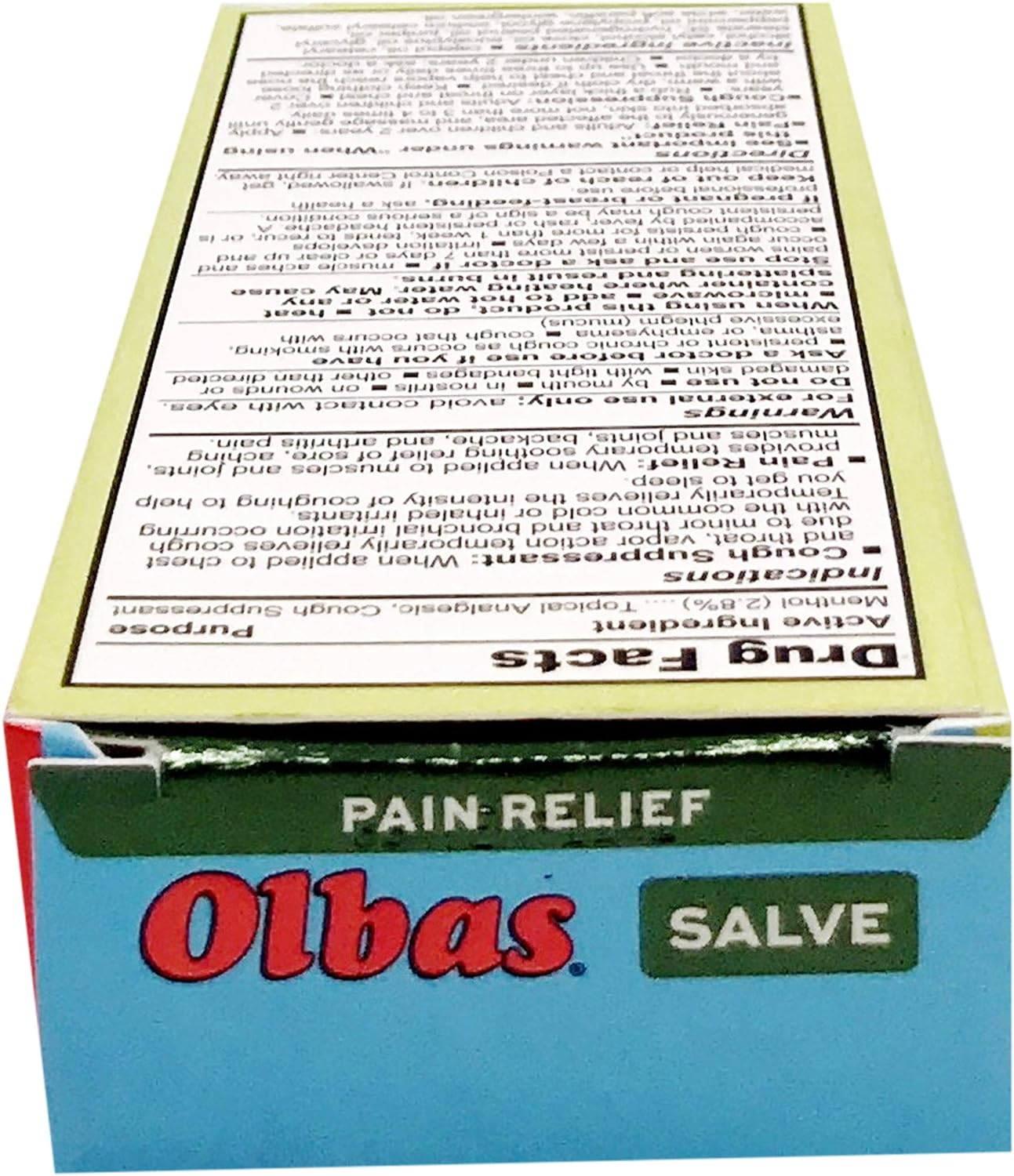 Olbas Analgesic Salve - 1 oz : Health & Household