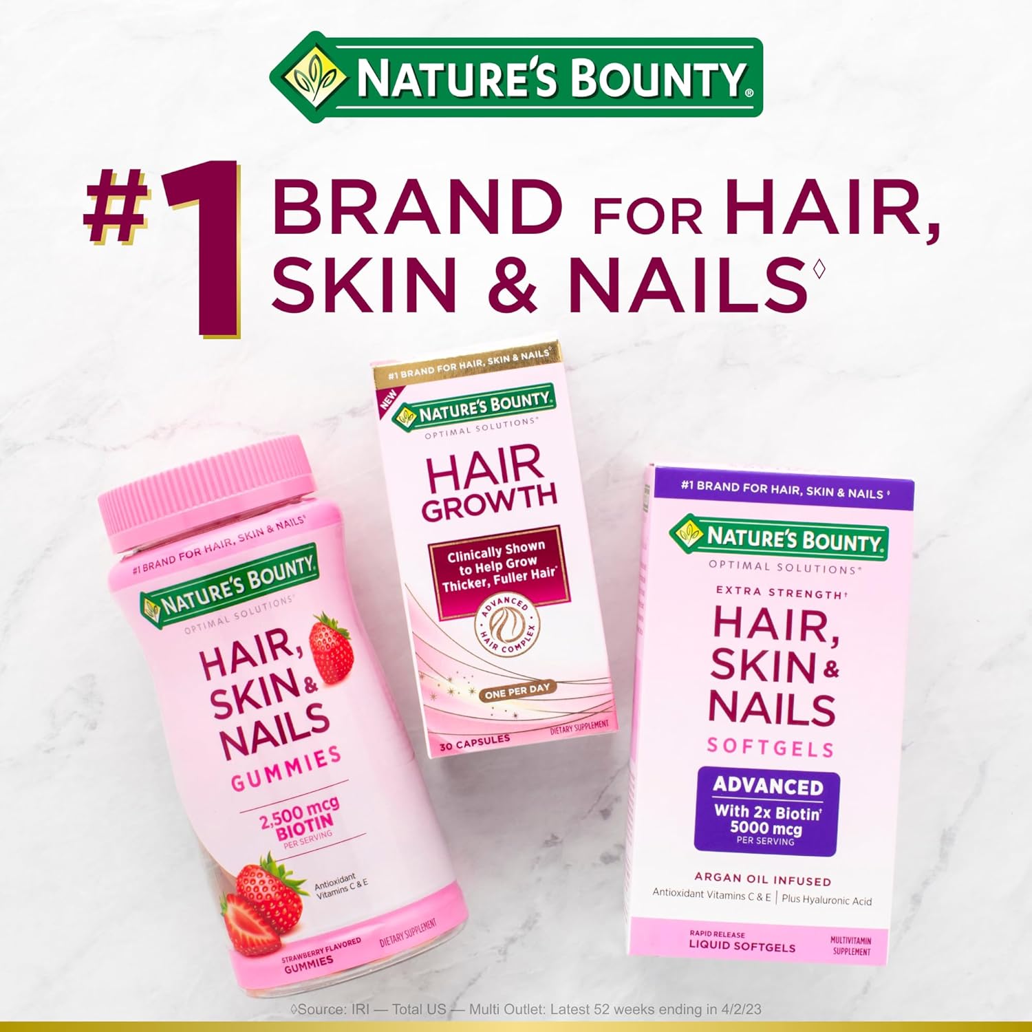 Nature's Bounty Optimal Solutions, Women's Multivitamin Gummies for Immune Support, Cellular Energy Support, Bone Health, Raspberry Flavor, 140 Ct : Health & Household