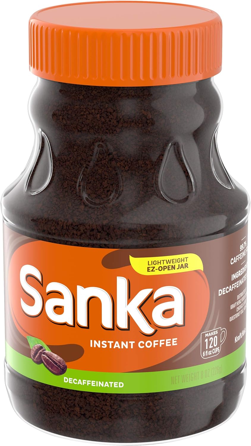 Sanka Instant Decaf Coffee (8 oz Jar) : Everything Else