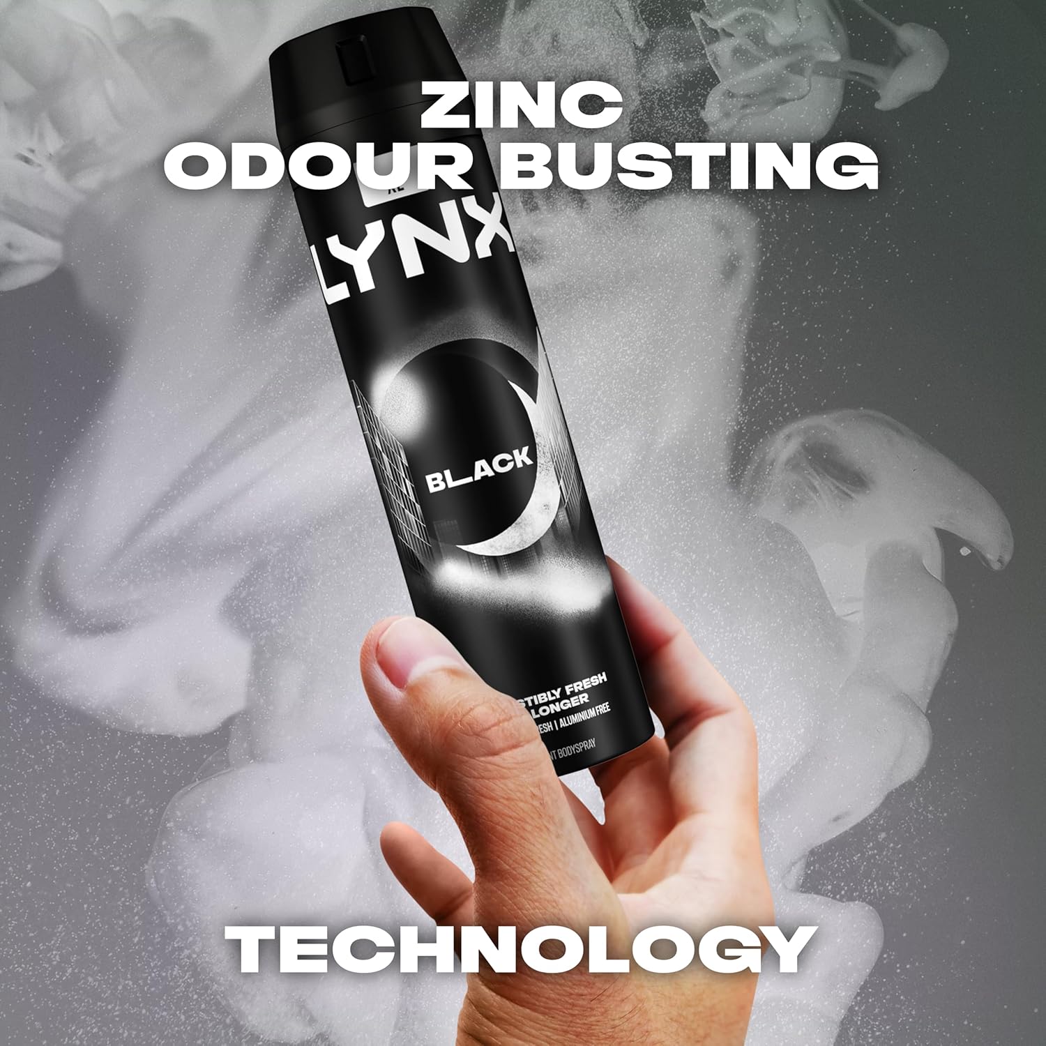 Lynx Black Aerosol Body Spray Men's Deodorant Spray with a frozen pear & cedarwood scent for 48 hours of odour-busting, high definition fragrance 200 ml : Amazon.co.uk: Beauty