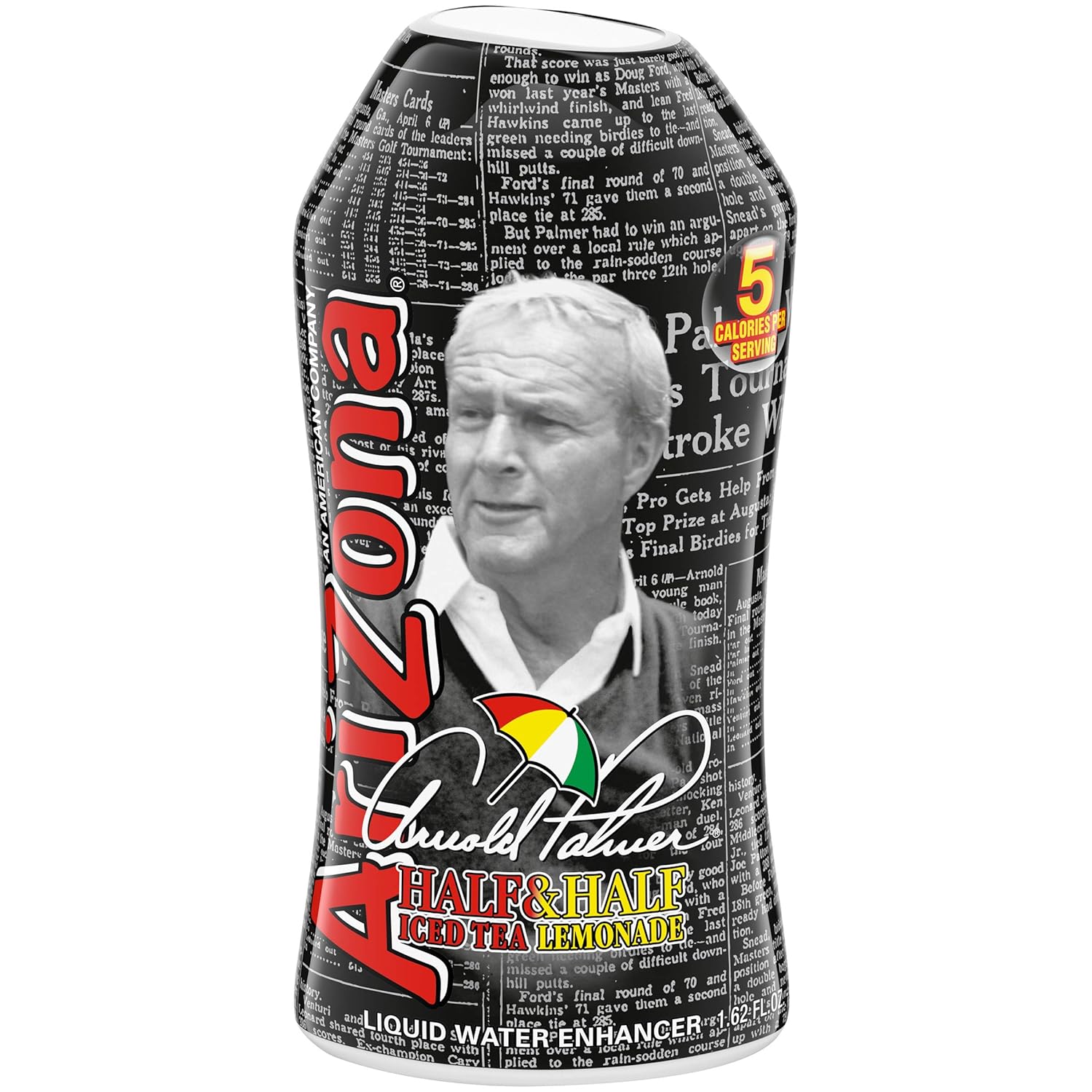 Arizona Arnold Palmer Iced Tea Lemonade Liquid Drink Mix, 1.62 Fl. Oz. Bottle