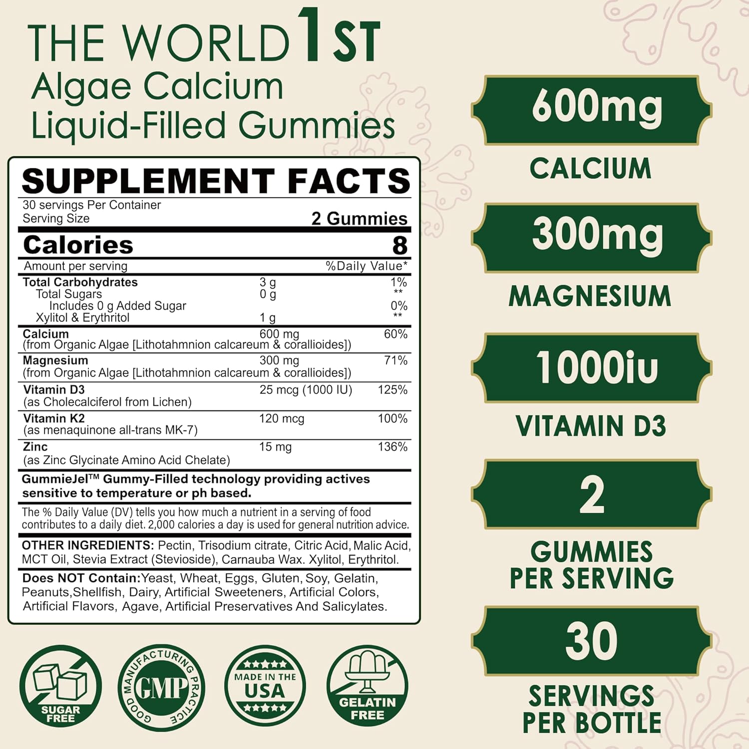 Algae Omega 3 1,500Mg - Vegan Omega 3 Supplement With Patented Life'S Omega - High Dose Epa & Dha - Better Than Fish Oil - Supports Heart, Brain, Joint Health - 90 Vegan Softgels