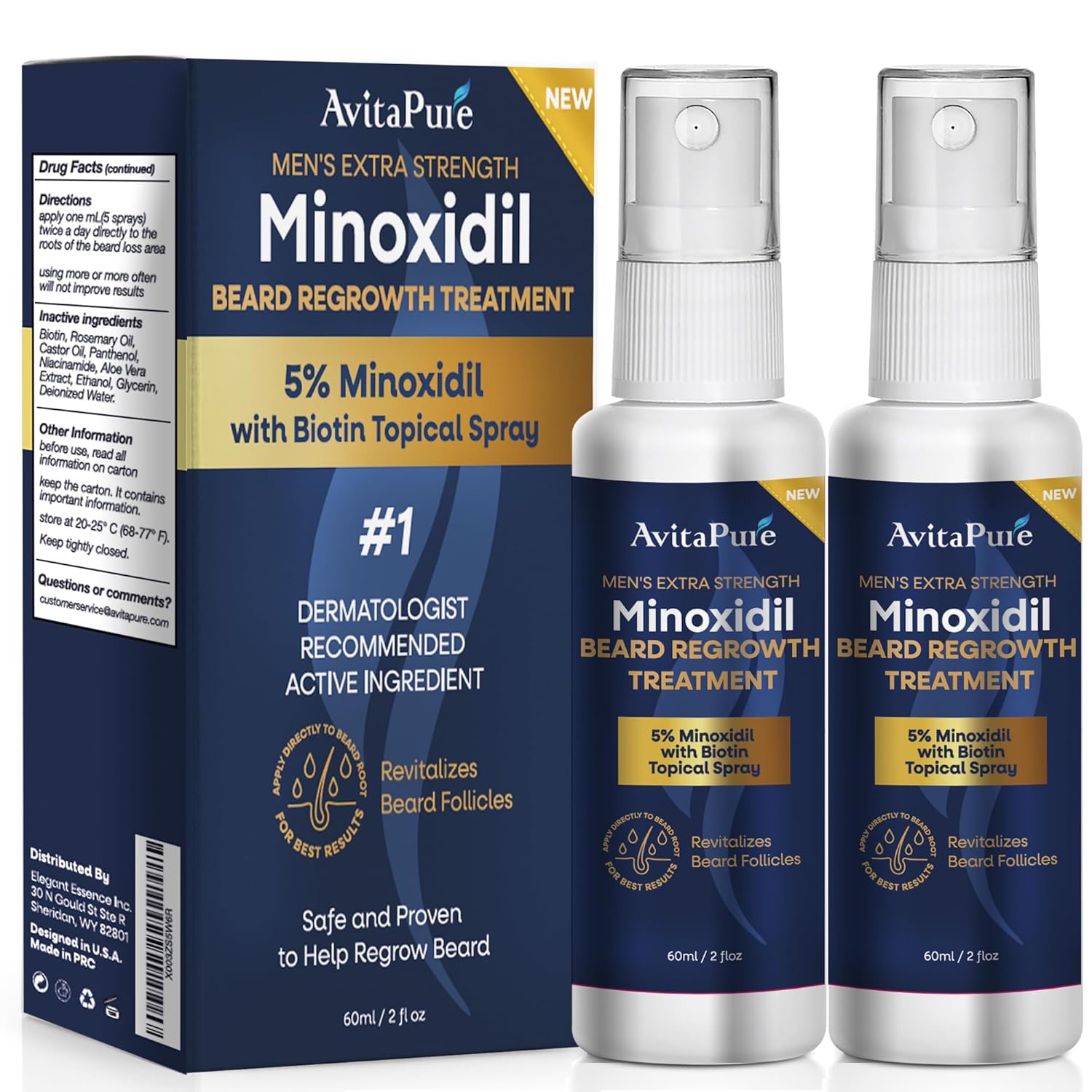 Minoxidil Beard Growth Oil 