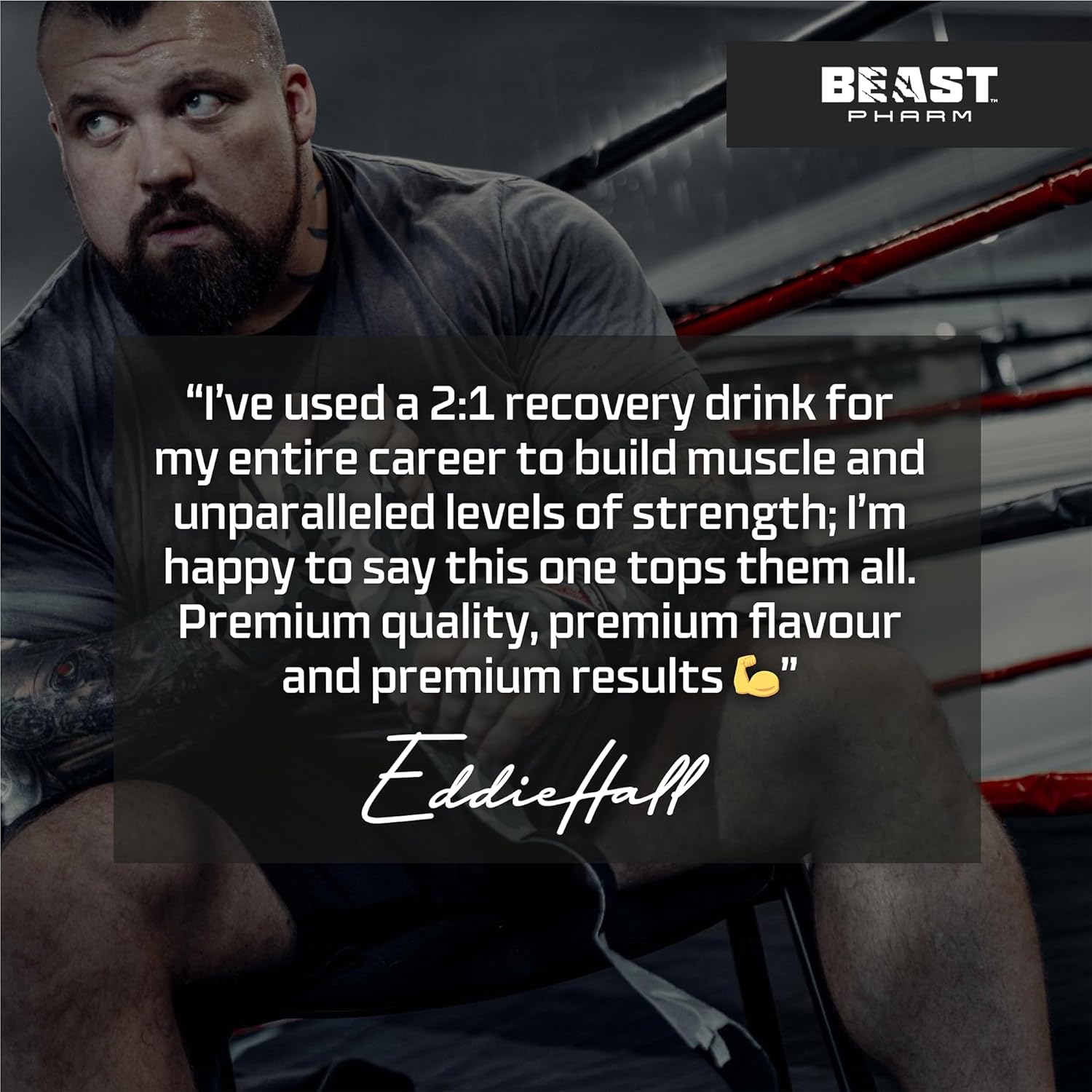 Beast | 2:1 Carbs : Whey Protein Powder | Eddie Hall's Recover | Strawberry Cheesecake : Amazon.co.uk: Health & Personal Care