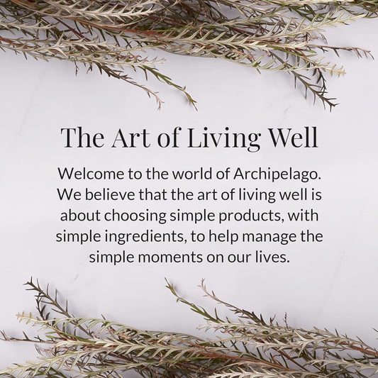 Archipelago Botanicals Stonehenge Glass Jar Candle, Cedarwood, Citrus Bergamot and Amber Scent, Lead-Free Candle Wicks, Burns Approx. 60 Hours (8.6 oz)