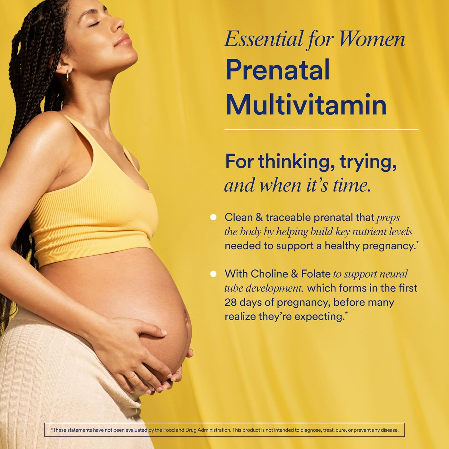 Ritual Prenatal Multivitamin and Protein Duo with Prenatal Vitamins and Organic Vanilla Protein Powder 20g, Supports Pregnancy, Choline for Prenatal, Postpartum and Lactation : Health & Household