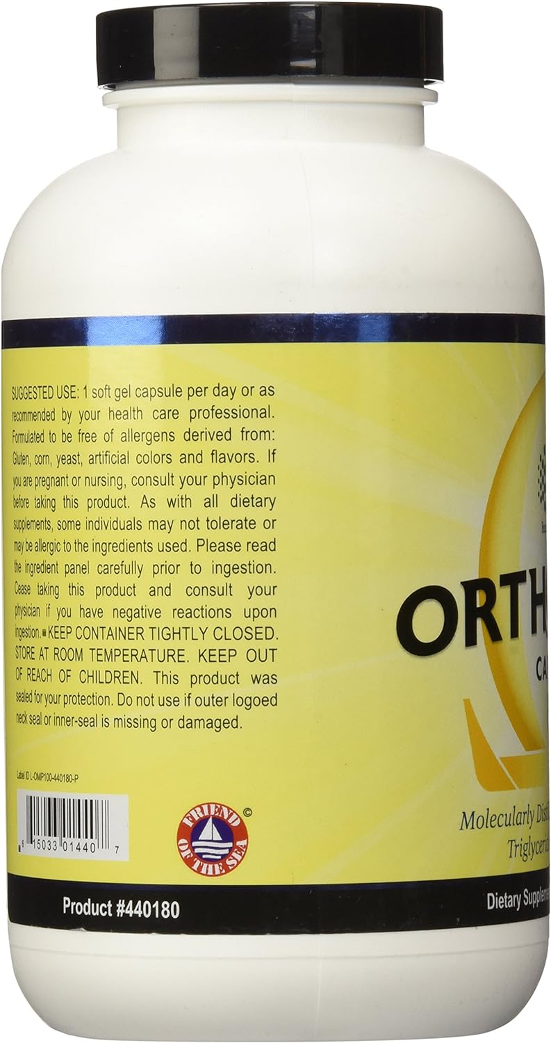 Ortho Molecular - Orthomega 820-180 Soft Gel Capsules